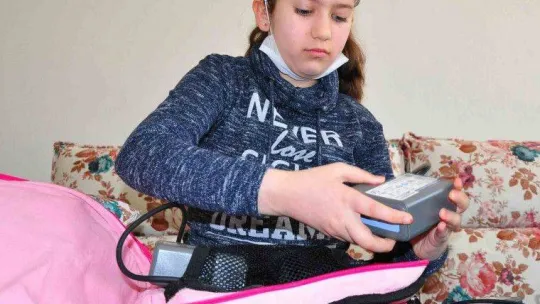 Minik kalbi daha fazla dayanamadı