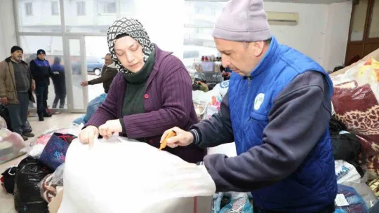 Minik kalplerden duygulandıran hareket