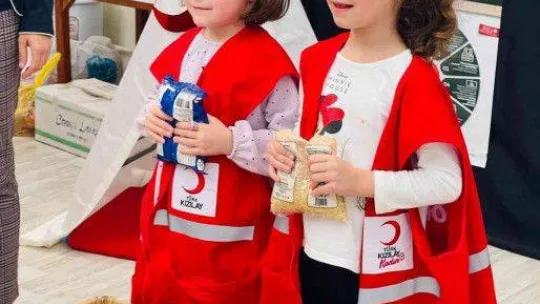 Minik öğrenciler Kızılay'ı öğrendi