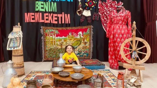 Minik öğrenciler Yerli Malı Haftasını kutladı