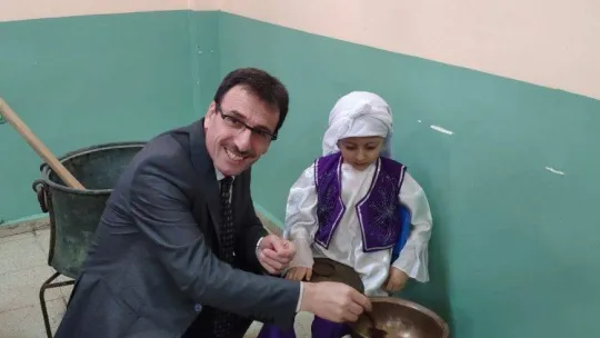 Minik öğrencilerden muhteşem etkinlik