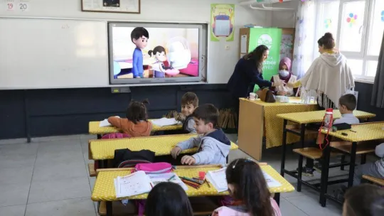 Minikler diş muayenesinden geçirildi