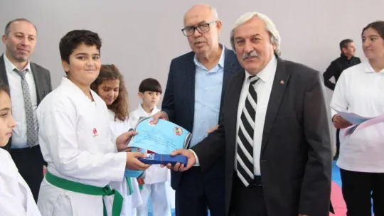 Minikler kuşak heyecanı yaşadı