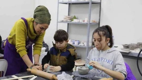 Miniklerden İZGİM Çocuk Atölyelerine yoğun ilgi