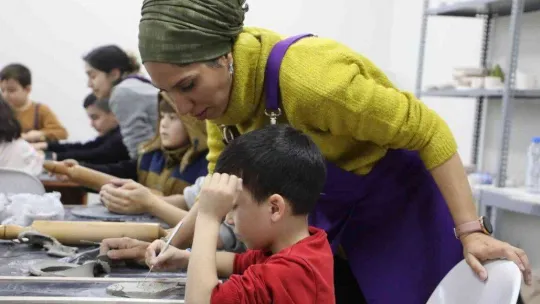 Miniklerden İZGİM Çocuk Atölyelerine yoğun ilgi