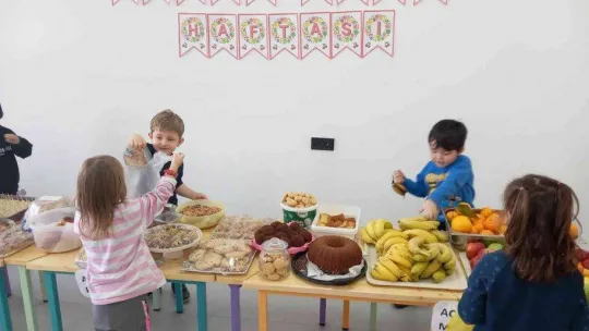 Miniklerden topladıkları paraları sokak hayvanları için kullanıcak