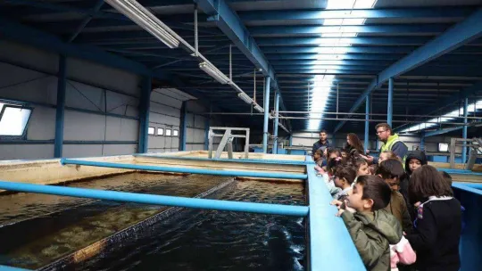 Miniklere suyun önemi eğitici gezi ile anlatıldı