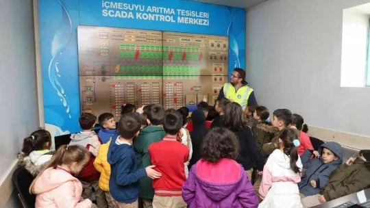 Miniklere suyun önemi eğitici gezi ile anlatıldı