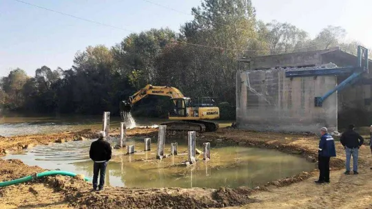 Mollaköy Köprüsü yeniden yükseliyor
