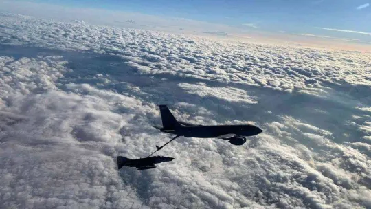 MSB muharip ve destek uçaklarının eğitim görüntülerini paylaştı