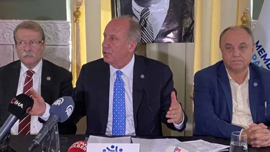 Muharrem İnce: '6'lı masa altın gününden vazgeçin'