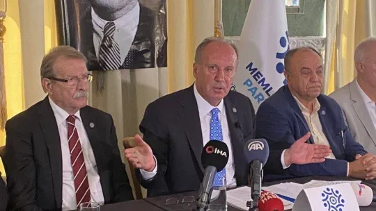 Muharrem İnce: '6'lı masa altın gününden vazgeçin'