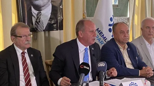 Muharrem İnce: '6'lı masa altın gününden vazgeçin'