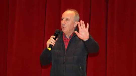 Muharrem İnce 6'lı masayı eleştirdi: 'Cumhurbaşkanı olacak kişi çıkar ben adayım der'