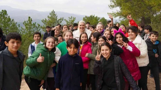 Mustafa Kemal Atatürk 'Doğa Yürüyüşü'nde anıldı