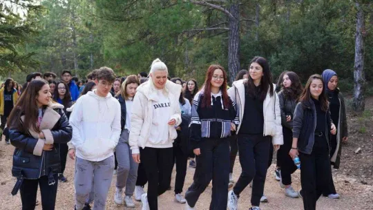 Mustafa Kemal Atatürk 'Doğa Yürüyüşü'nde anıldı