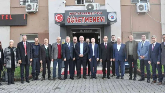 Mustafakemalpaşa Cumhuriyet Savcısı veda etti