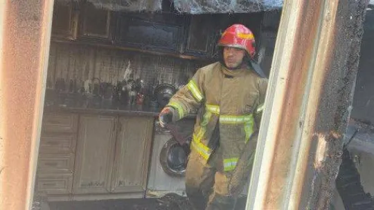 Mustafakemalpaşa'da korkutan yangın