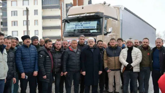 Müteahhitlerden deprem bölgesine yardım