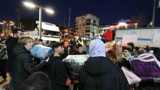 Nazilli'den otuzikinci tır dualarla yola çıktı
