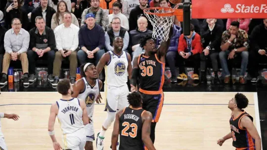 New York Knicks'i, Golden State Warriors da durduramadı