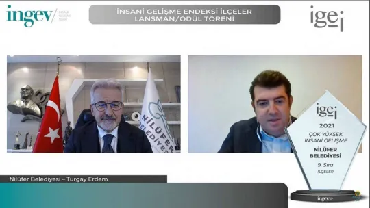 Nilüfer Belediyesi 'Çok Yüksek İnsani Gelişme'de 9. sırada