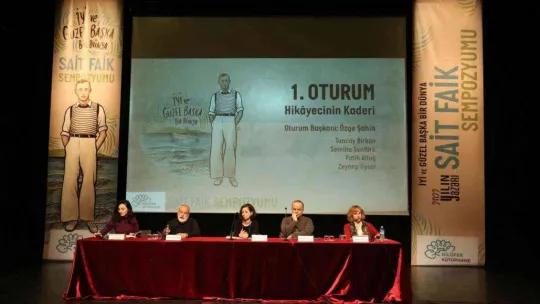 Nilüfer'de 'Yılın Yazarı Sait Faik' etkinlikleri sempozyumla sona erdi