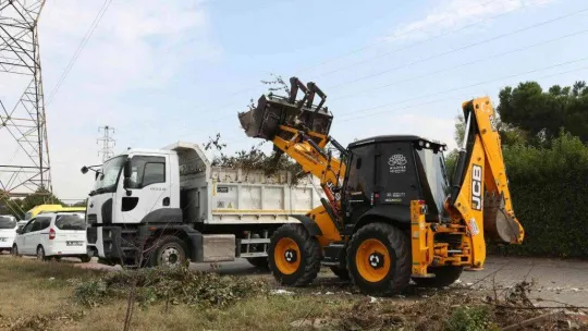 Nilüfer'de bahçe ve budama atıkları kompost oluyor
