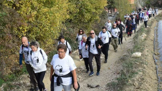 Nilüfer'de doğa yürüyüşünde Ata'yı andılar