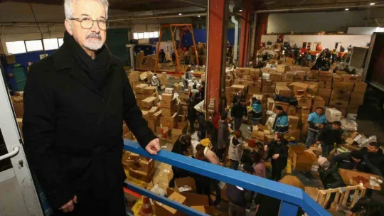 Nilüfer'de yardım seferberliği sürüyor