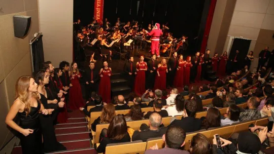 Nilüfer'de yeni yılı özel konserle karşıladılar