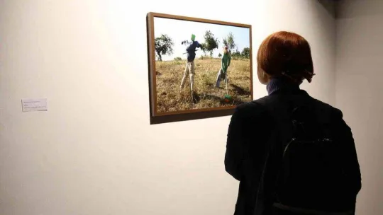 Nilüfer'de yerele özgü sanat üretimlerini izlenime sundular