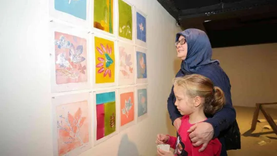 Nilüfer'de yerele özgü sanat üretimlerini izlenime sundular