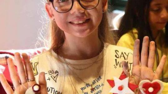 Nilüfer'de yılbaşı süslerini kendileri yaptı