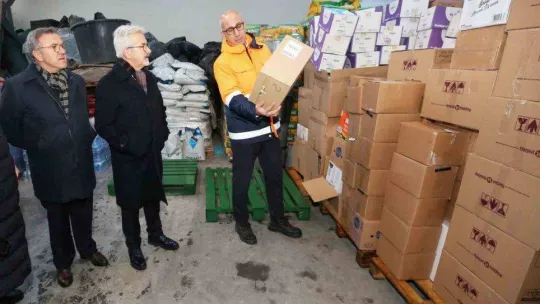 Nilüfer'den deprem bölgesine yardım eli