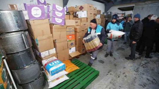 Nilüfer'den deprem bölgesine yardım eli