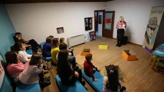 Nilüferli çocuklar ara tatilde Sait Faik'le buluşuyor