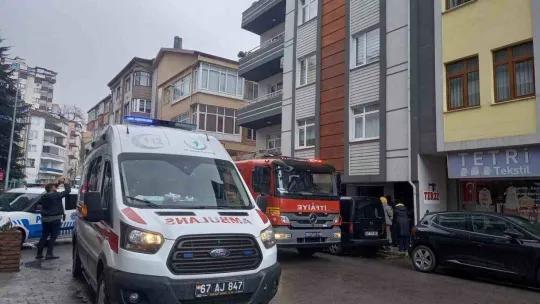 Ocakta yemek unuttu mutfak alevlere teslim oldu