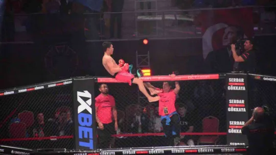 Octagon ligi ilk kez Türkiye'de yapıldı