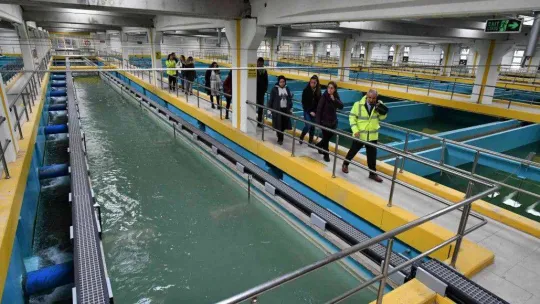 ODTÜ öğrencileri İvedik İçme Suyu Arıtma Tesisi'ni ziyaret etti