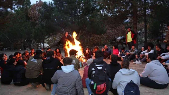 Öğrenciler Gürsu Adrenalin Park'ta stres attı