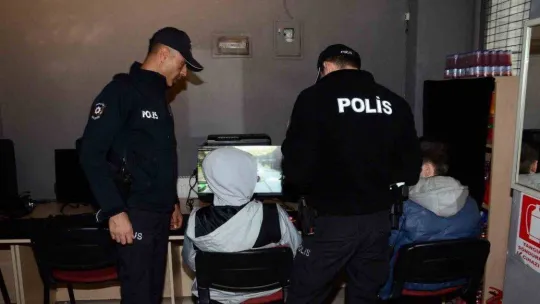 Okul çevrelerinde yapılan denetimde göz açtırılmadı