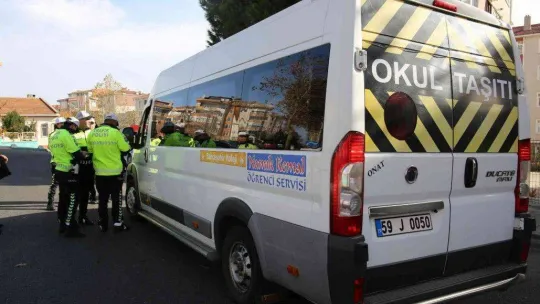 Okul servisleri denetleniyor: Kural ihlaline geçit yok