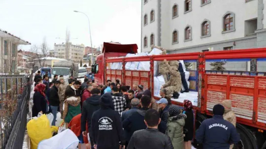 Oltu'da yardım seferberliği