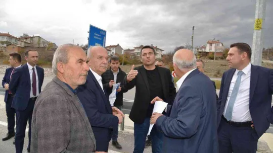 Ölümlü kazaların yolu için Başkan Bahçavan tarih verdi