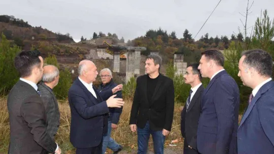 Ölümlü kazaların yolu için Başkan Bahçavan tarih verdi