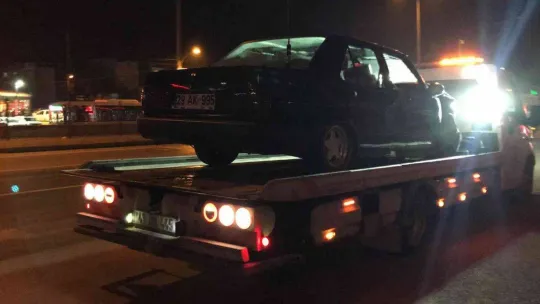 Önce kaza yaptılar, sonra D-100'ü boks ringine çevirdiler