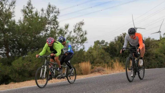 Onlarca çocuğun bisiklet hayali gerçeğe dönüştü