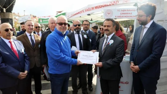 Organ Bağışı Haftası çerçevesinde yürüyüş gerçekleştirildi