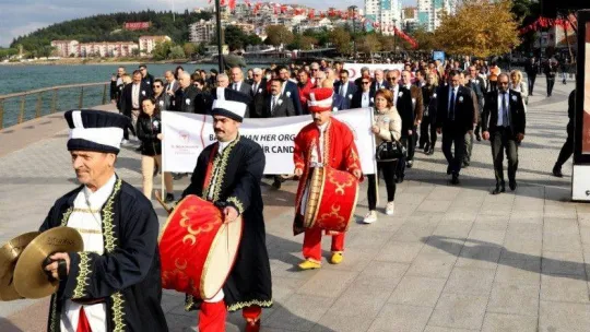 Organ Bağışı Haftası çerçevesinde yürüyüş gerçekleştirildi